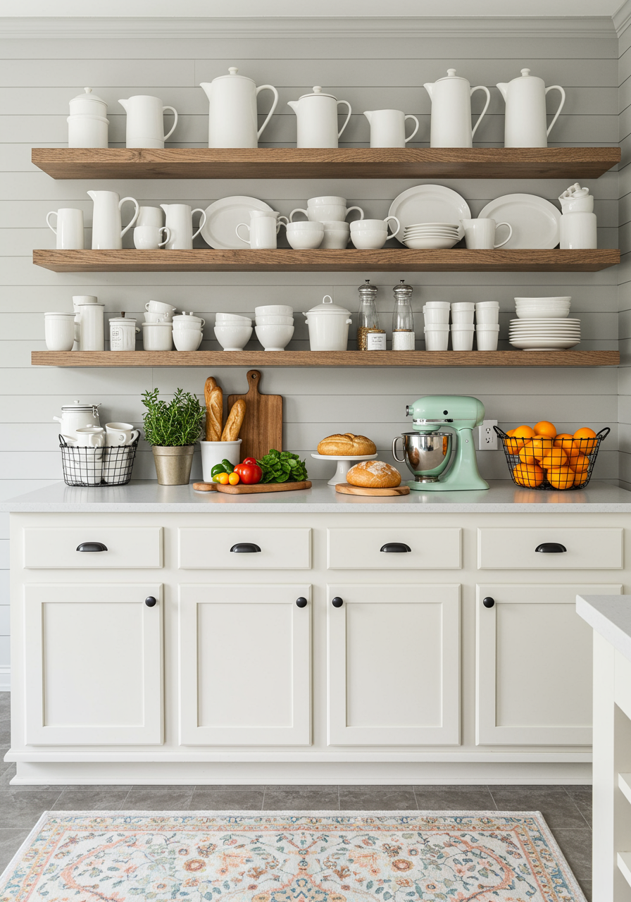 kitchen ideas wall display