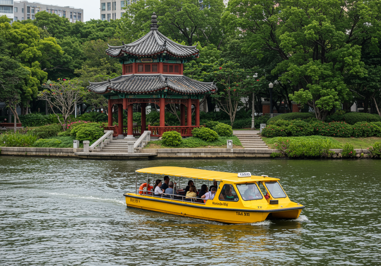 Hop aboard the Chicago Water Taxi