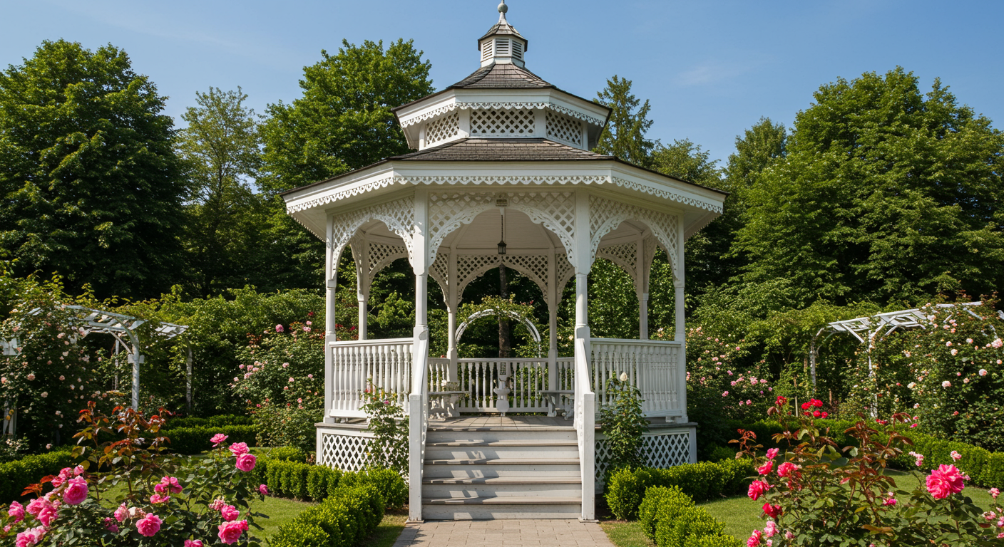 Victorian gazebo