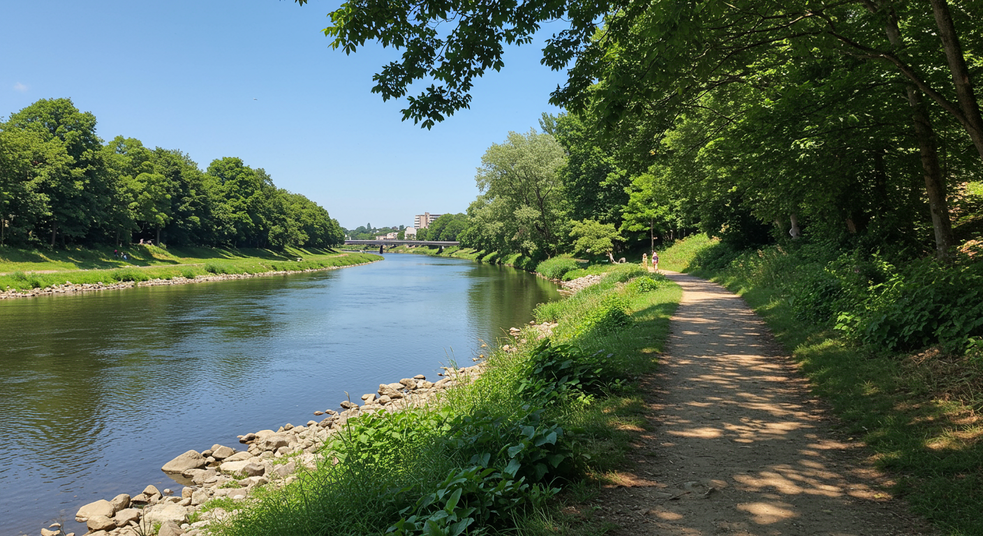 The Shore Trail at Palisades Interstate Park