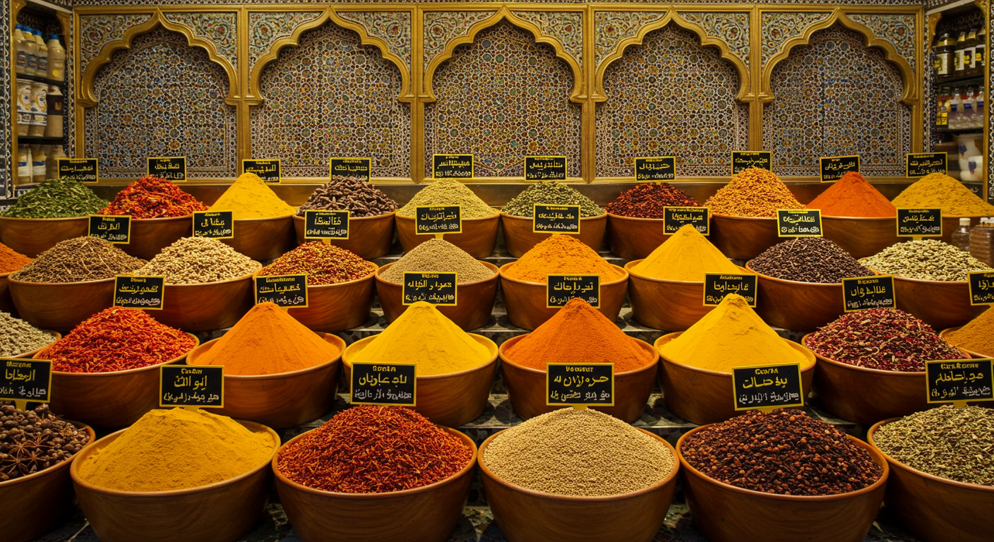 Spices evoke Moorish past of Spain
