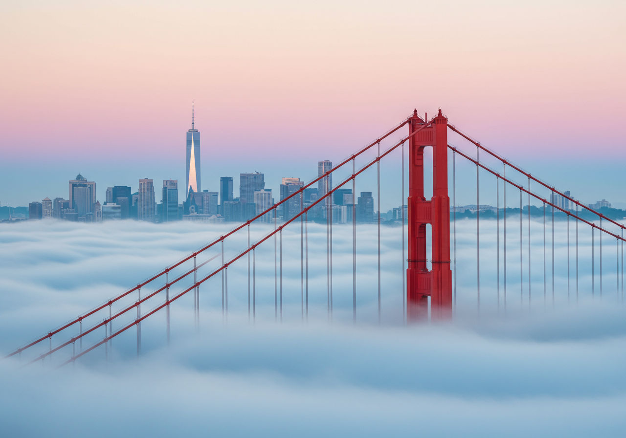 a bridge over a body of water