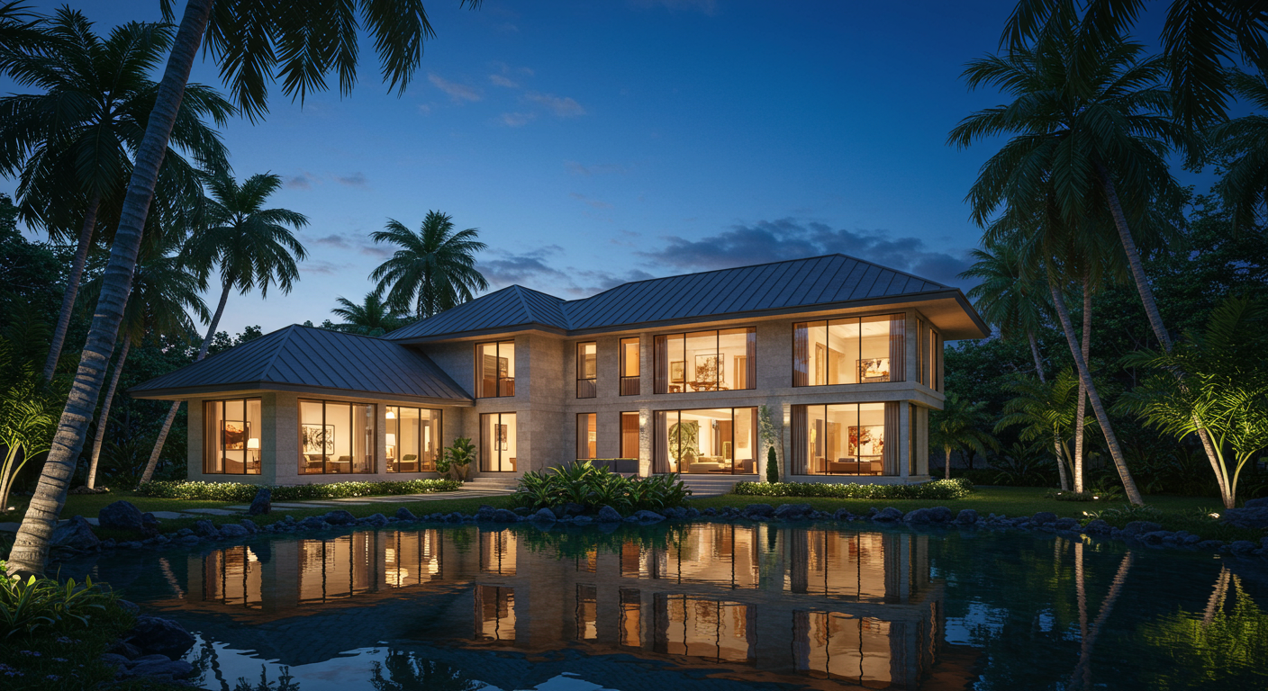 Puako oceanfront mansion