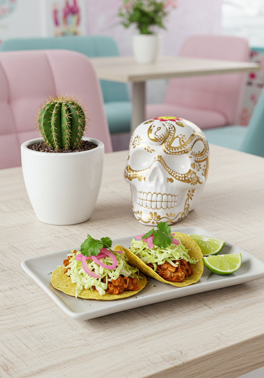 Sesame Crusted Avocado Tacos at Citrus + Salt in Boston.