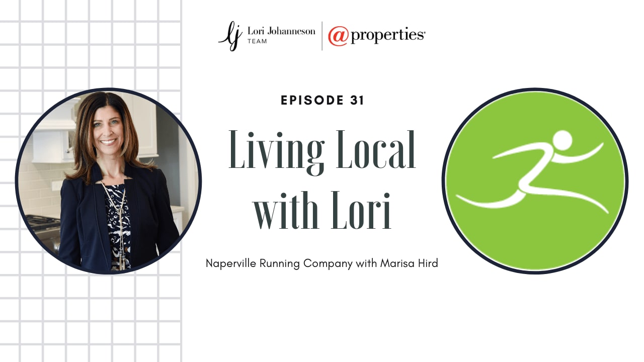 Living Local with Lori Johanneson | Naperville Running Company with Marisa Hird