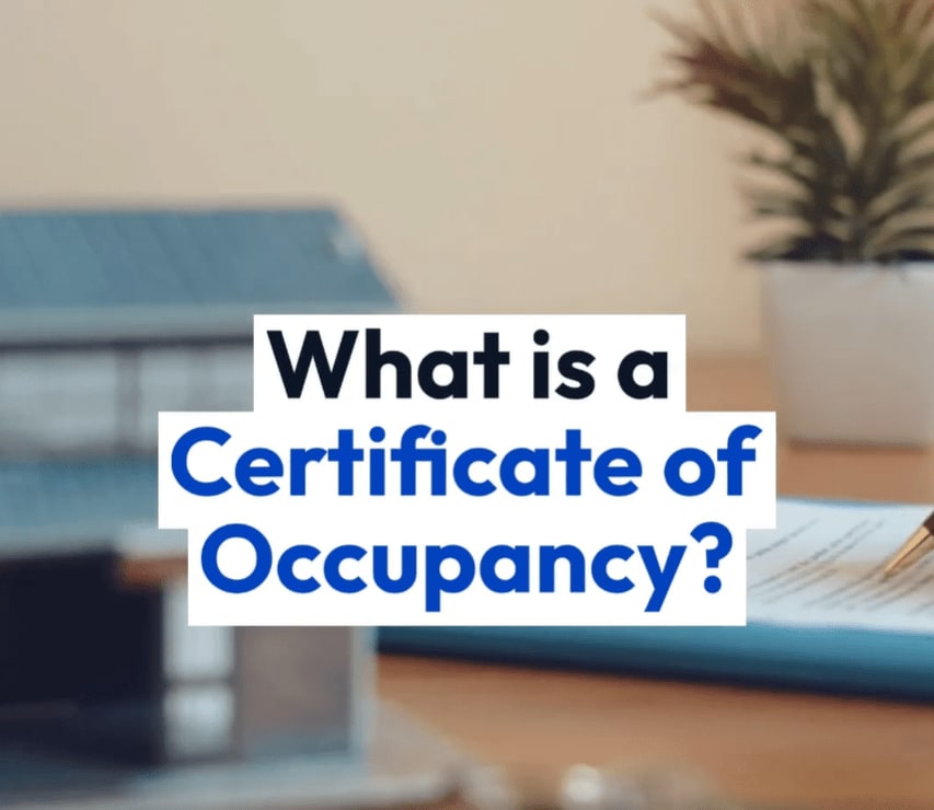 What is a Certificate of Occupancy?