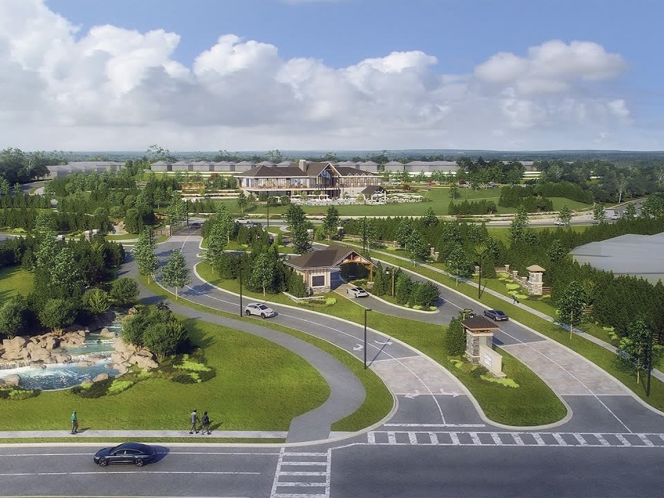 Del Webb Minneola entrance rendering