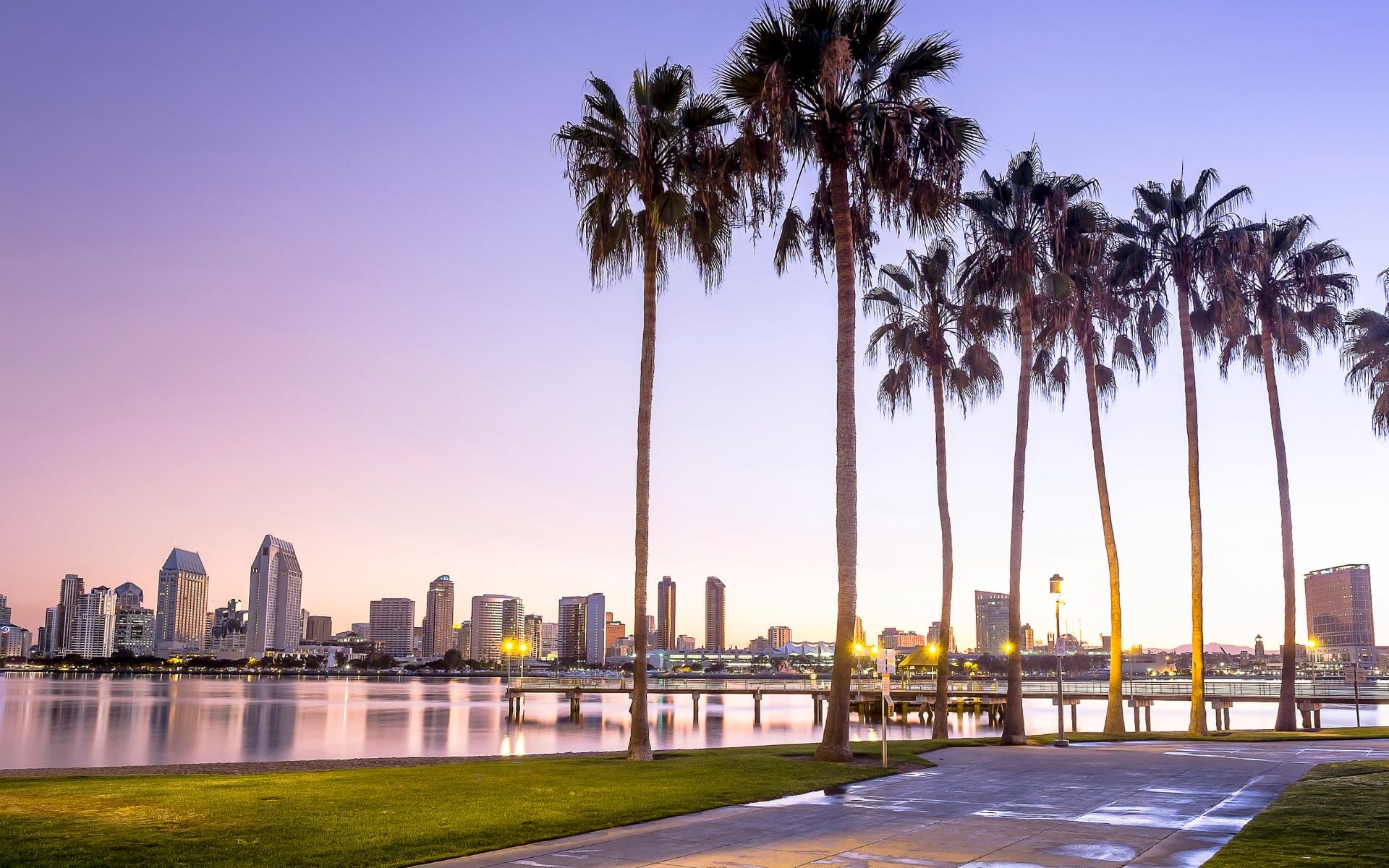 San Diego skyline and condo lifestyle