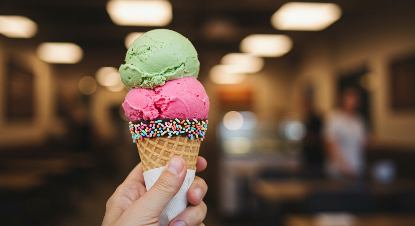 The Daily Scoop ice cream shop in Clarendon Hills