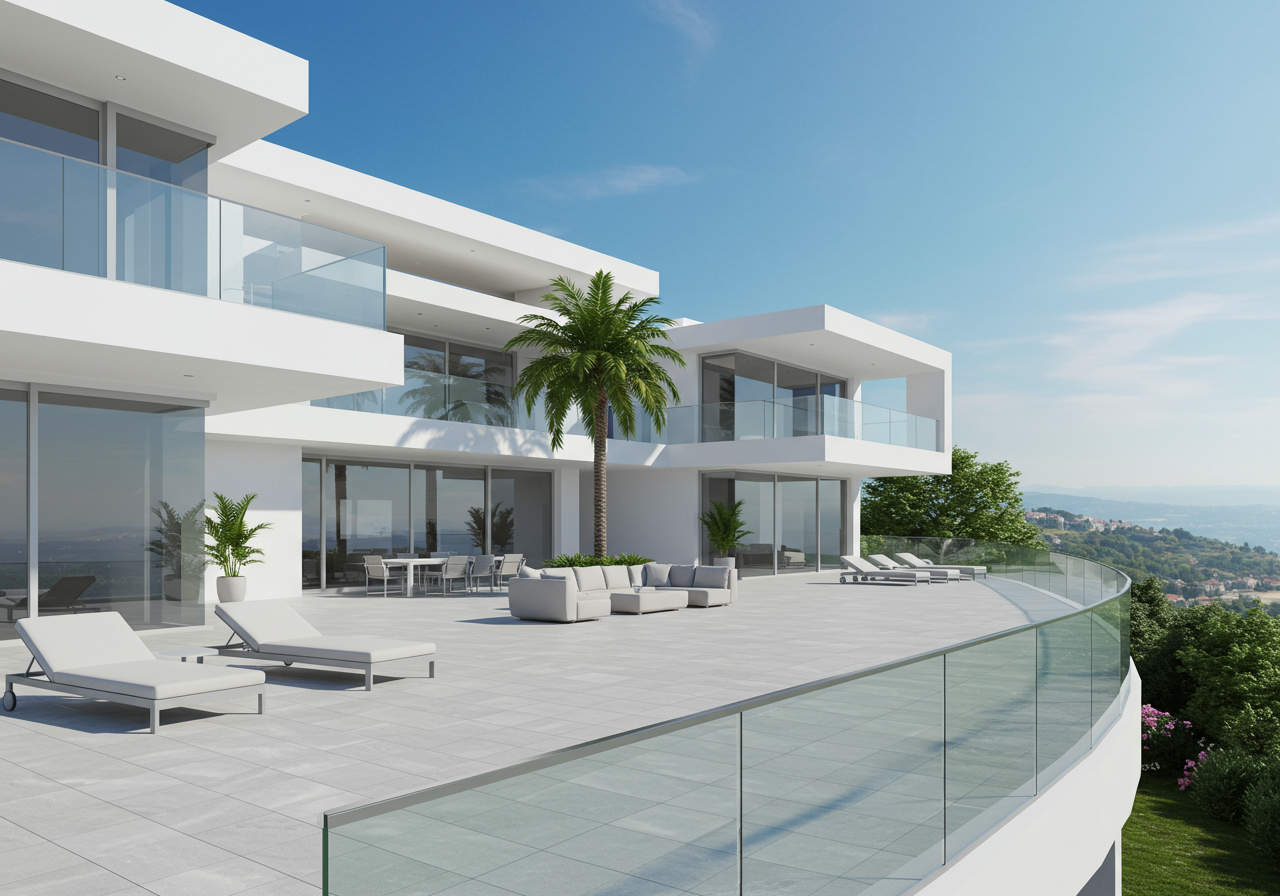 Beverly Hills, CA - September 08: A view of a pool with 4,000-square bedroom above with private pool at the "The One Bel Air", a 105,000-square-foot mansion by Nile Niami of Skyline Development and designed by Paul McClean (McClean Design). The One is shown by court-appointed receiver Ted Lanes, who now controls the property and is in charge of finding a buyer and paying off the lenders and other creditors, gives a tour of The One, the 105,000 square foot house on sale in Bel Air. This is apparently the largest home for sale in the United States. The developer Nial Niami "listed" it for $500 million but got into financial trouble and was foreclosed upon by Don Hankey. Photo taken in Bel Air on Wednesday, Sept. 8, 2021 in Beverly Hills, CA. (Allen J. Schaben / Los Angeles Times)