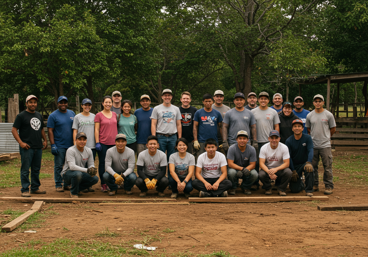 Northrop Group of Compass Denver - Giveback Homes El Salvador 2024