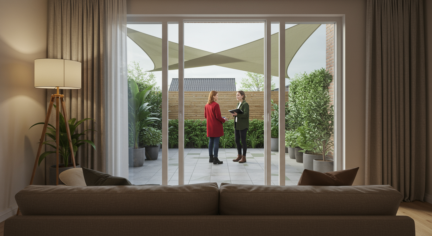 Young and fellow "Selling Sunset" star Alanna Gold preview a property on Huntley Dr. in West Hollywood, CA.