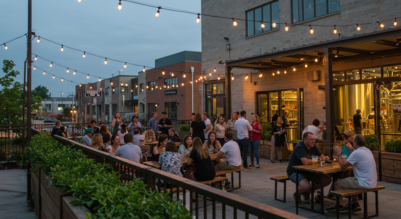 trolley barn atherton patio views
