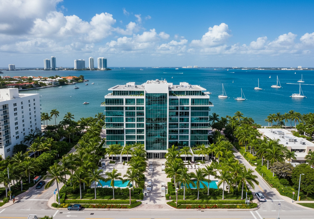 Grove at Grand Bay Condominium in Coconut Grove Miami Dade South Florida