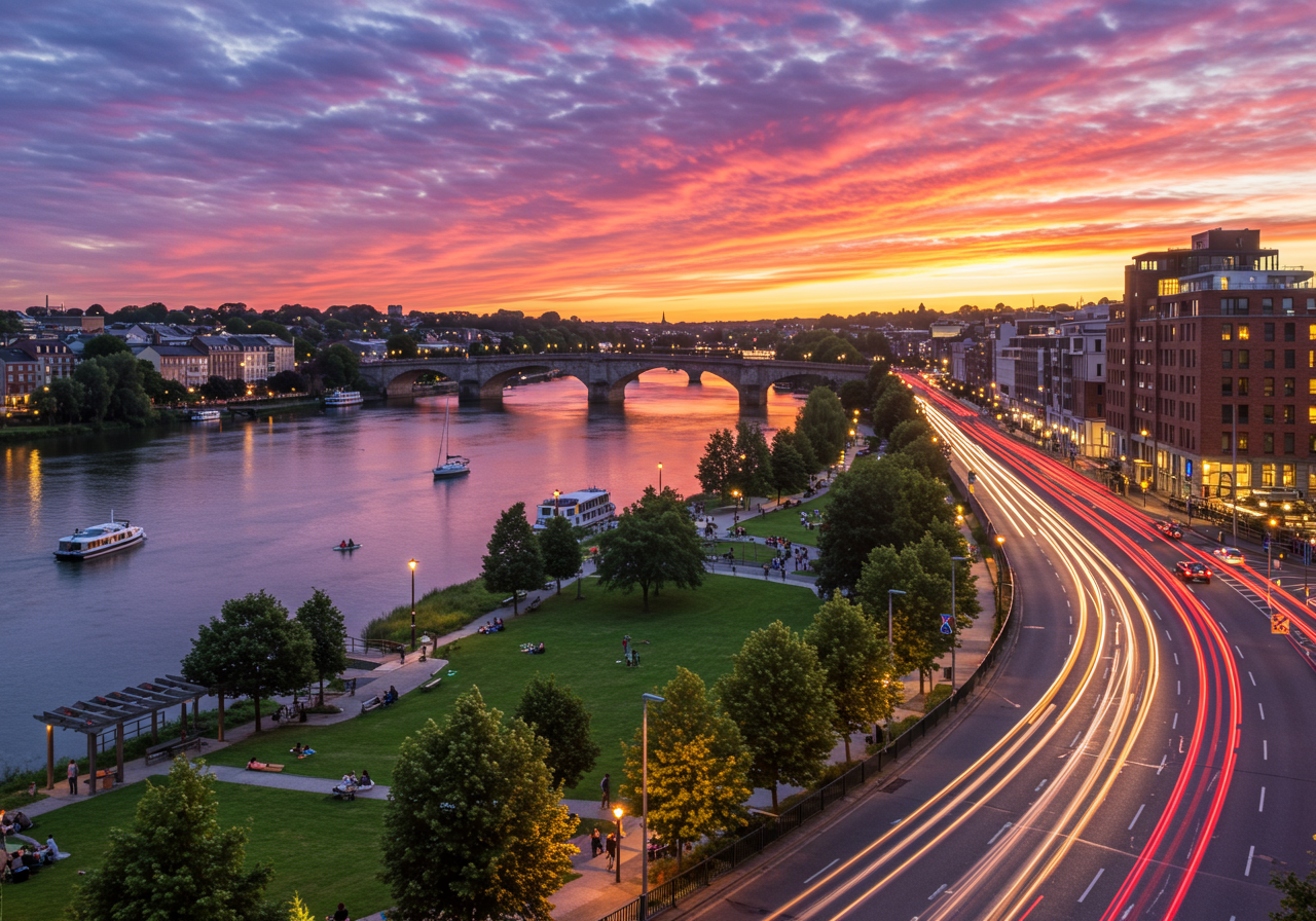 Bike at the Georgetown Waterfront Park
