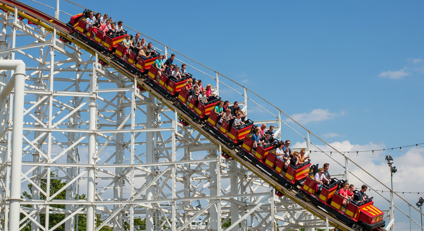 Giant Dipper Roller Coaster