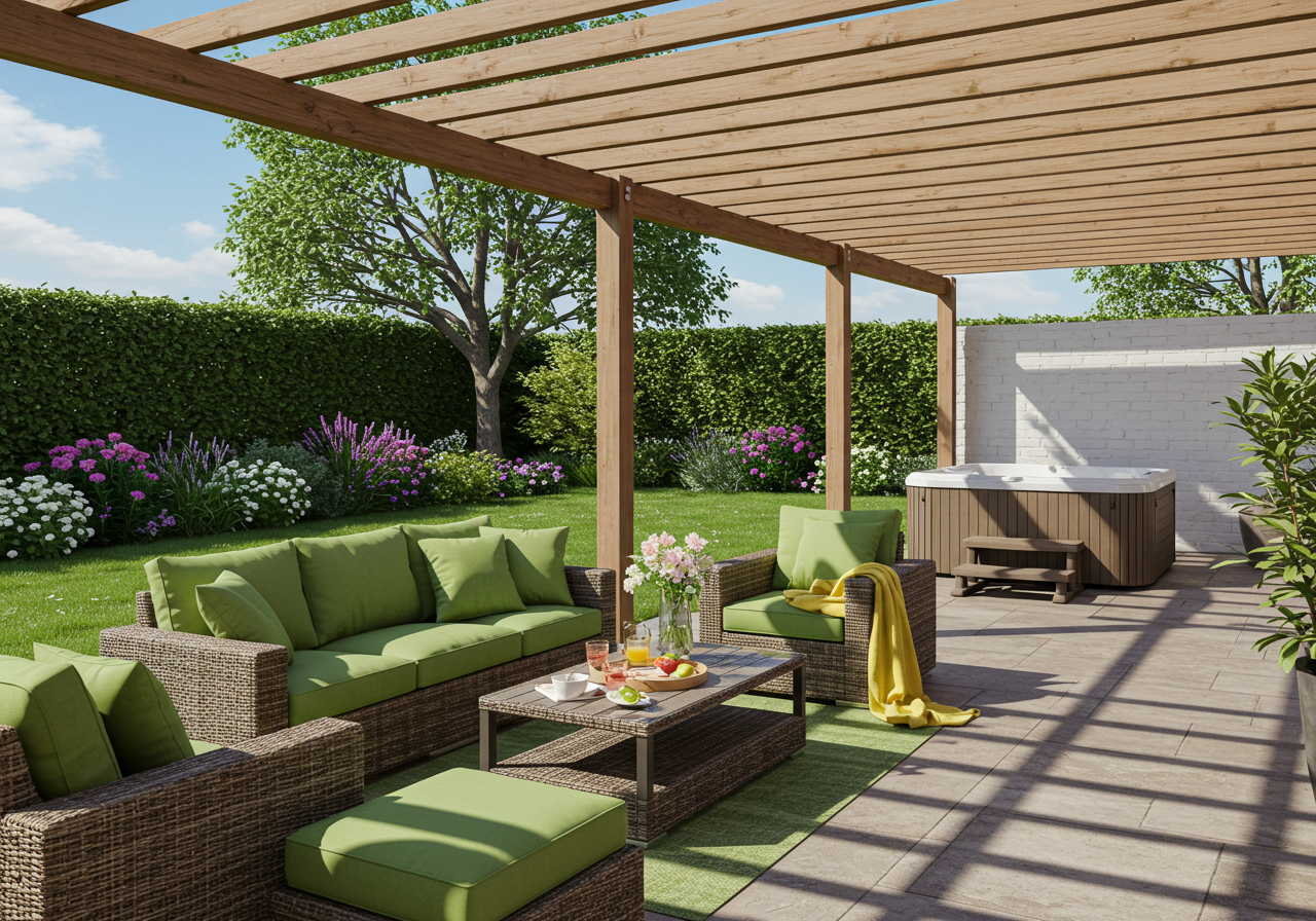 Outdoor living space