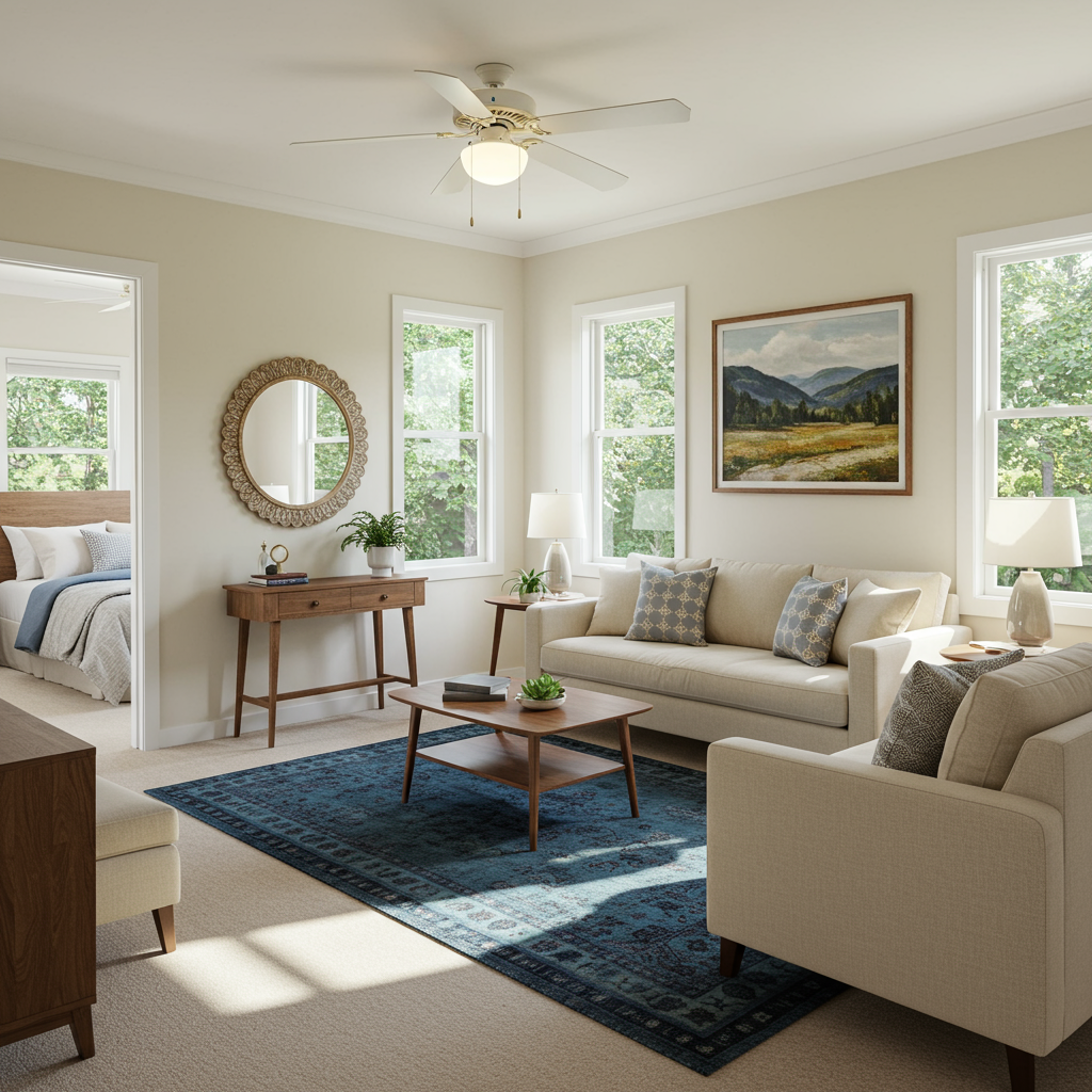 Home Staging Before And After Leesburg, Virginia