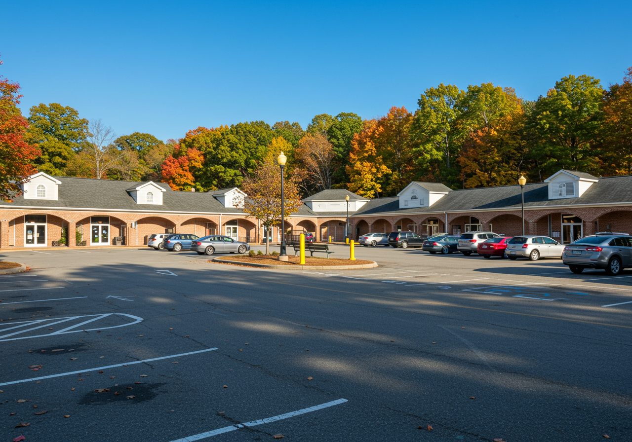 Spring Valley Shopping Center in AU Park, DC.