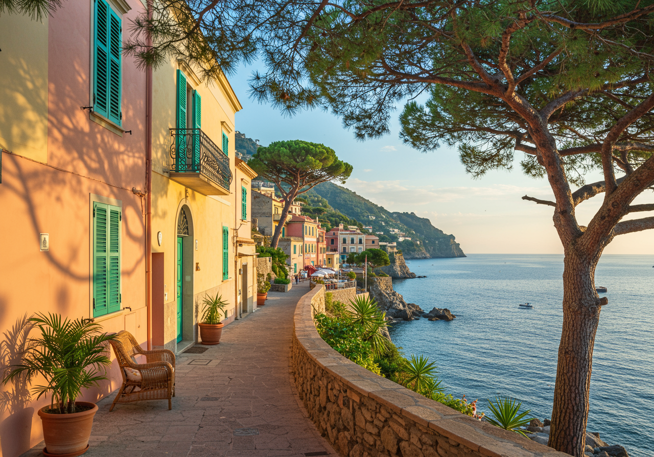 Monaco, Street view from the Old Town