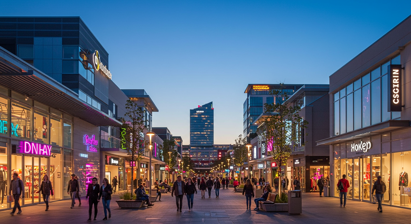 Shops and boutiques at The Battery Atlanta, perfect for shopping.