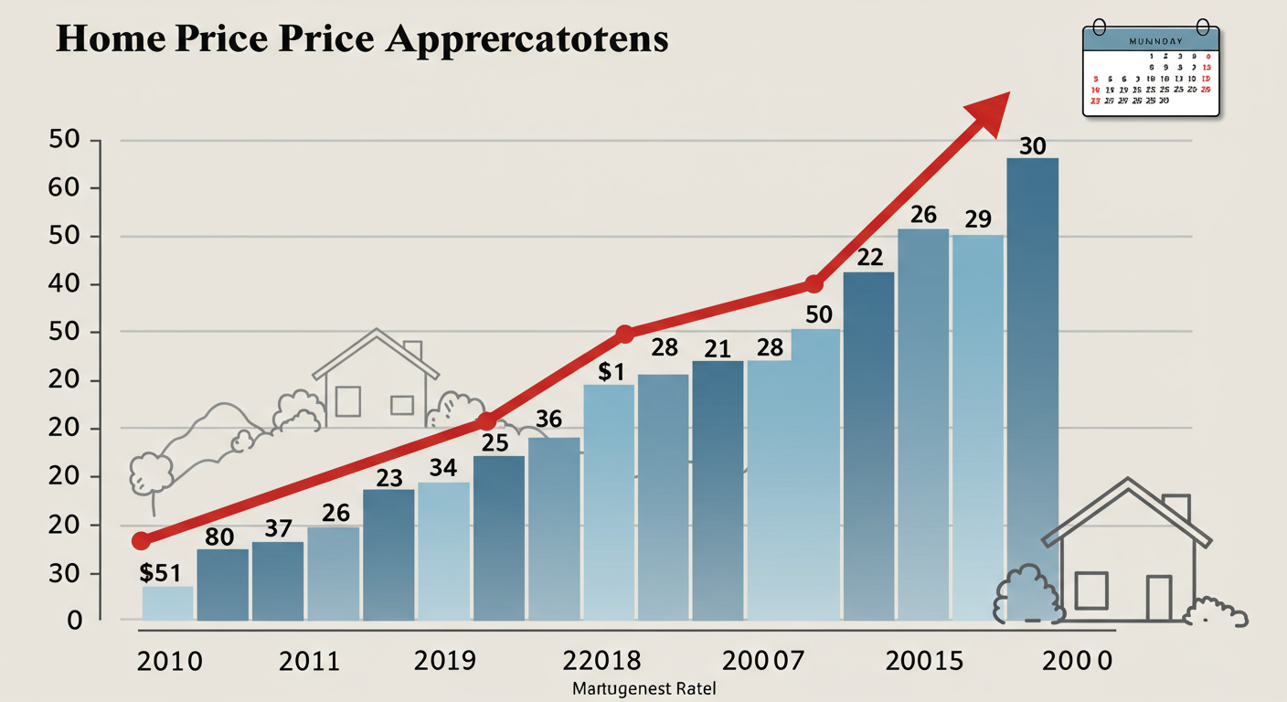 So this goes all the way back to October of 1993, so almost 30 years. And it shows you that there was you know, an average of about 8% home price appreciation as mortgage rates are rising by more than a percentage point. So you know, overall what we can see is that you know, rising rates have not had a negative impact on home prices. http://www.freddiemac.com/research/insight/20180223_increasing_mortgage_rates.page