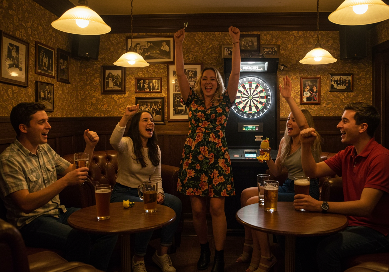 Hit a bullseye at Flight Club Chicago