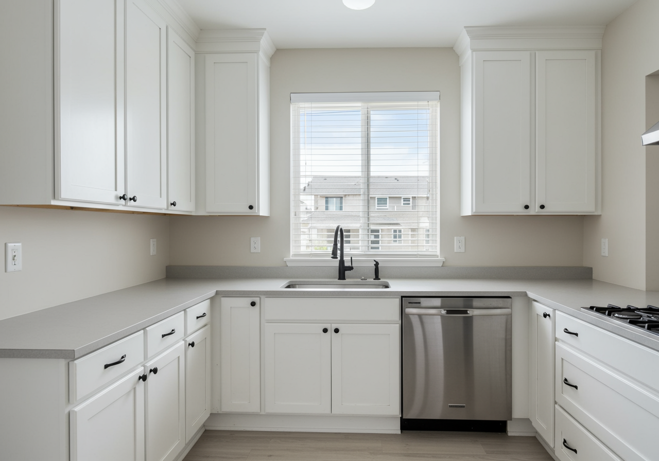 Modern kitchen remodel by Verso Homes