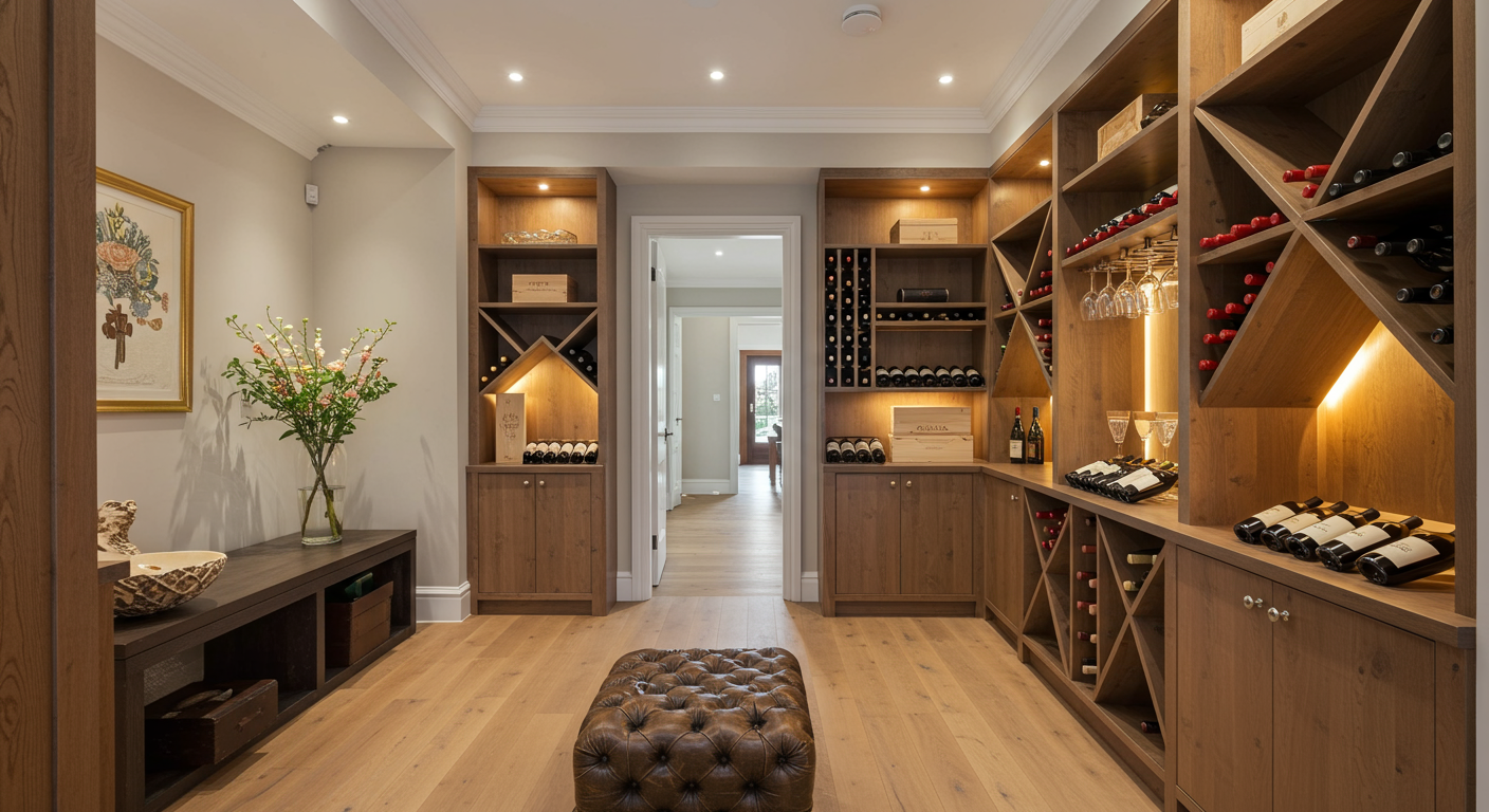 250 Amakihi Way Wine Cellar