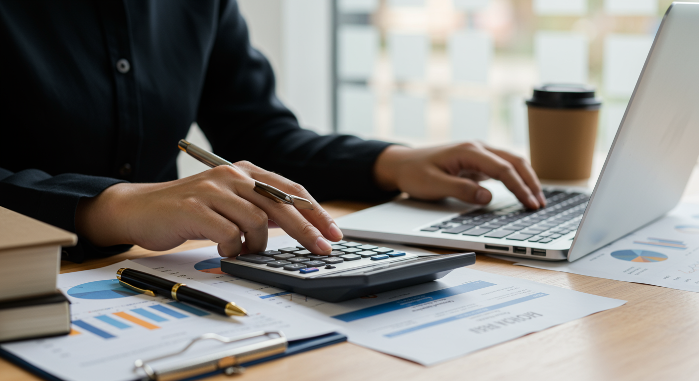 a person typing on a keyboard