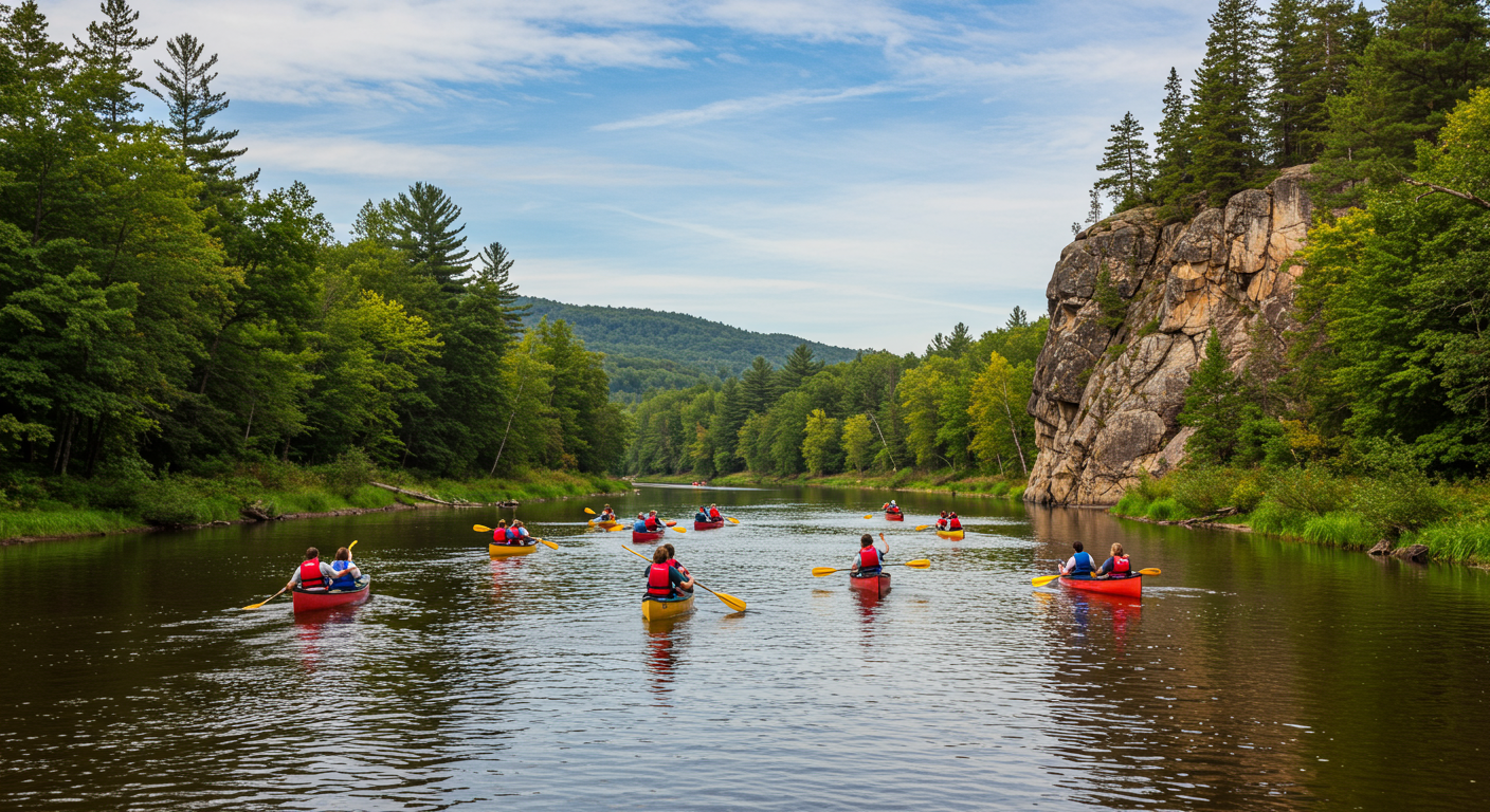 Kayaking the South Fork