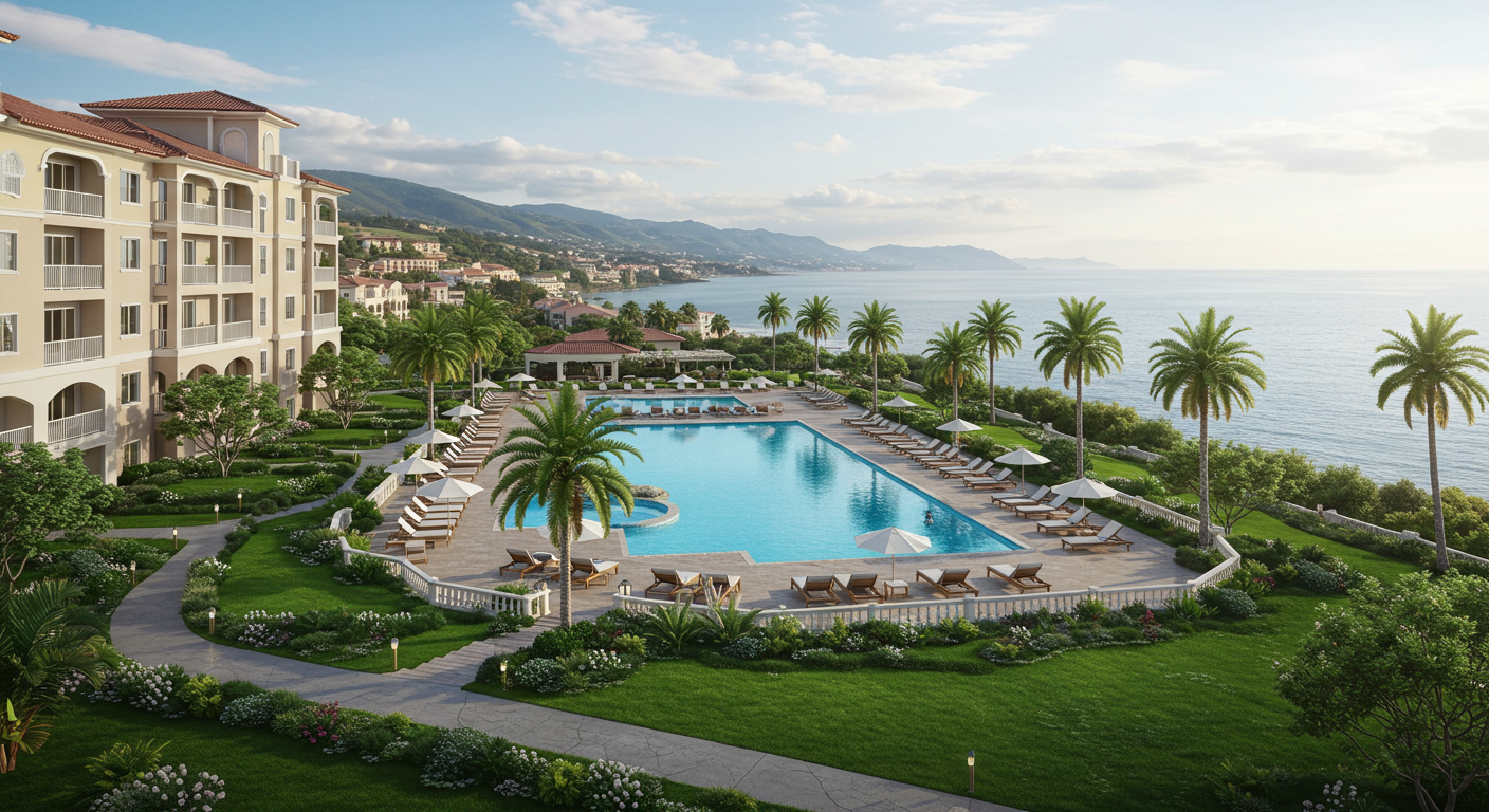 The exterior of Montage Laguna Beach resort.