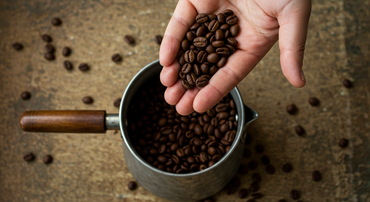 roasted coffee beans