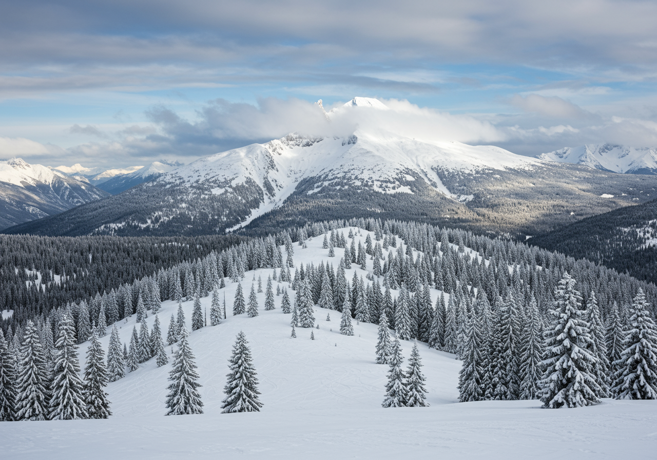 Jackson Hole in the winter