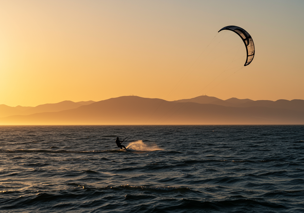 Kiteboarding