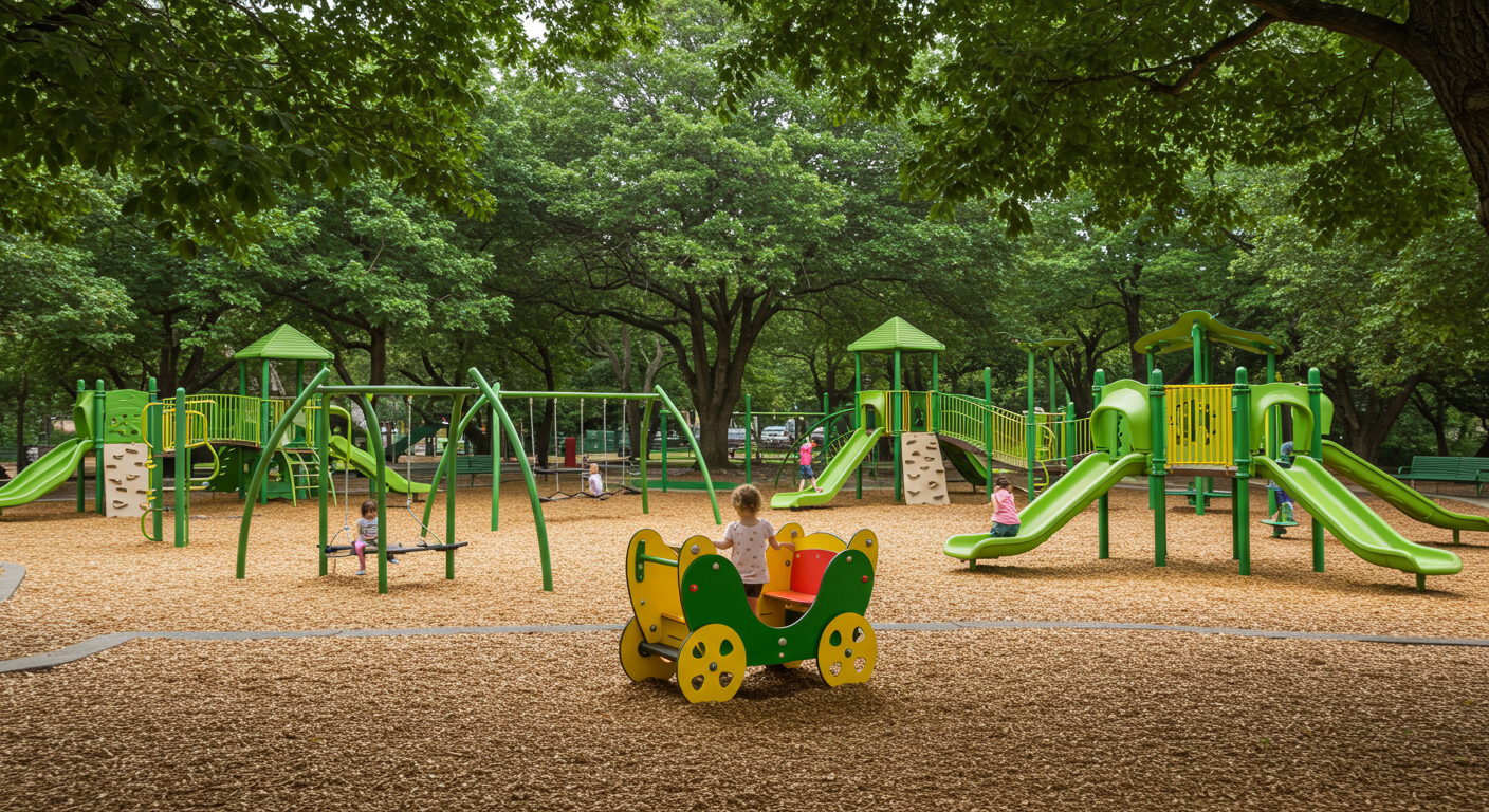 River Oaks Park - Imaginative Playground Equipment