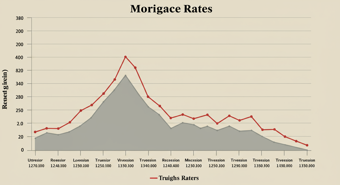 Over the past five recessions, mortgage rates have fallen an average of 1.8 percentage points from the peak seen during the recession to the trough. And in many cases, they continued to fall after the fact as it takes some time to turn things around even when the recession is technically over. Fortune