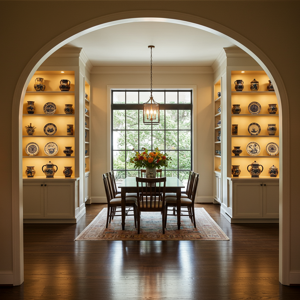 Keatons former BelAir dining room.