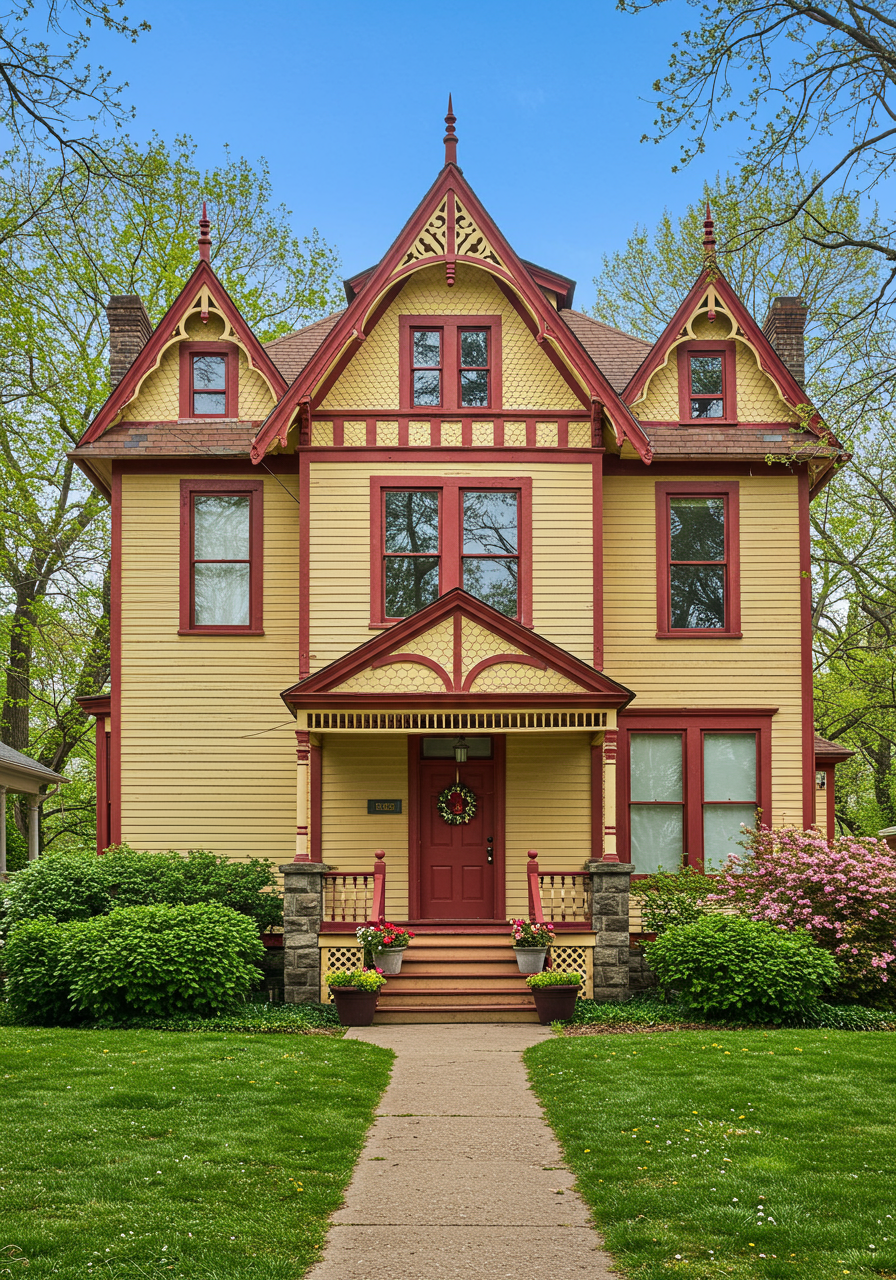 atwood pond house, an historic gothic revival house, tenafly