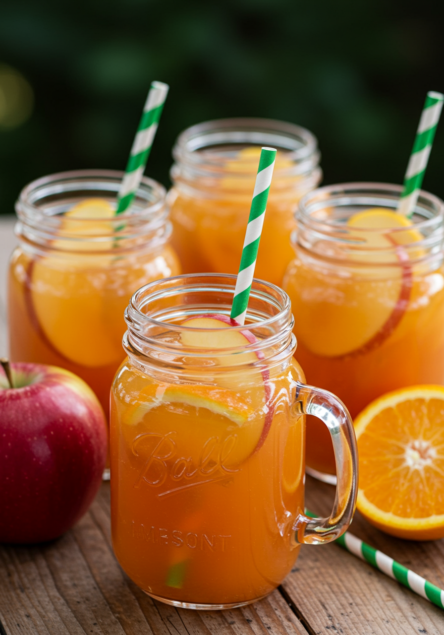 apple cider sangria