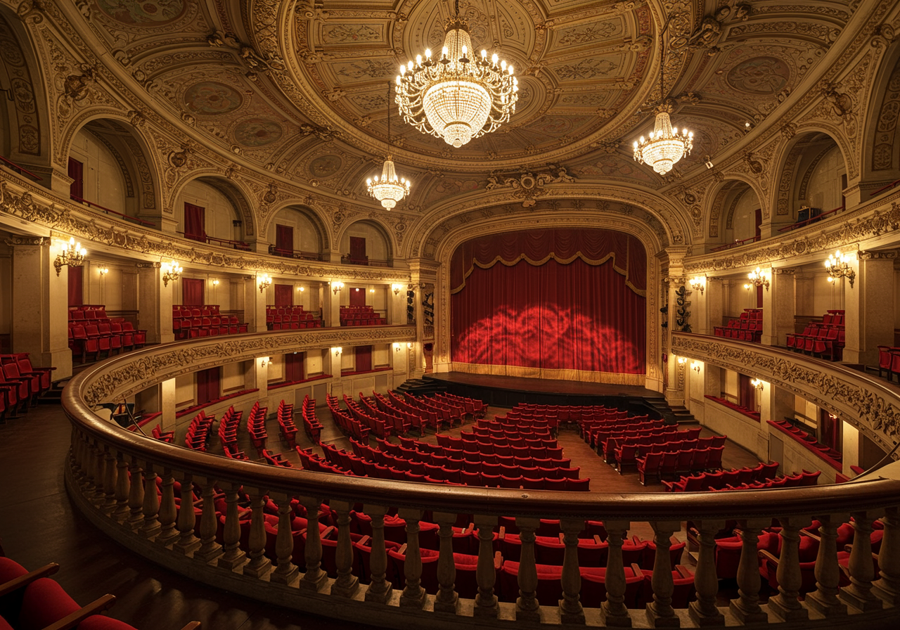 Catch a live show at a theatre