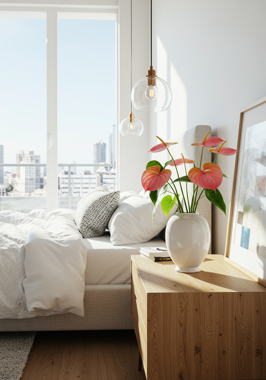 honolulu views from the large bedroom windows