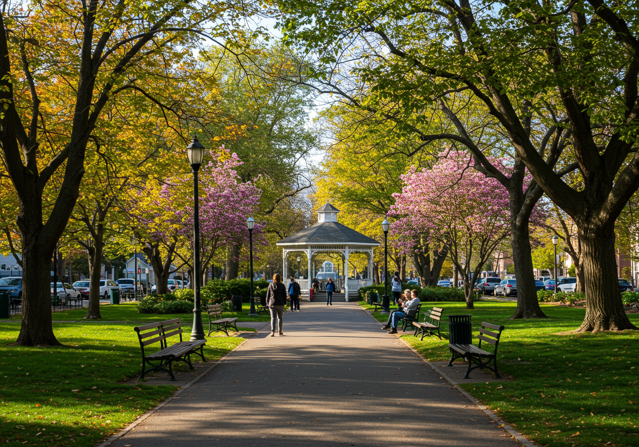 Healdsburg Plaza, Sonoma