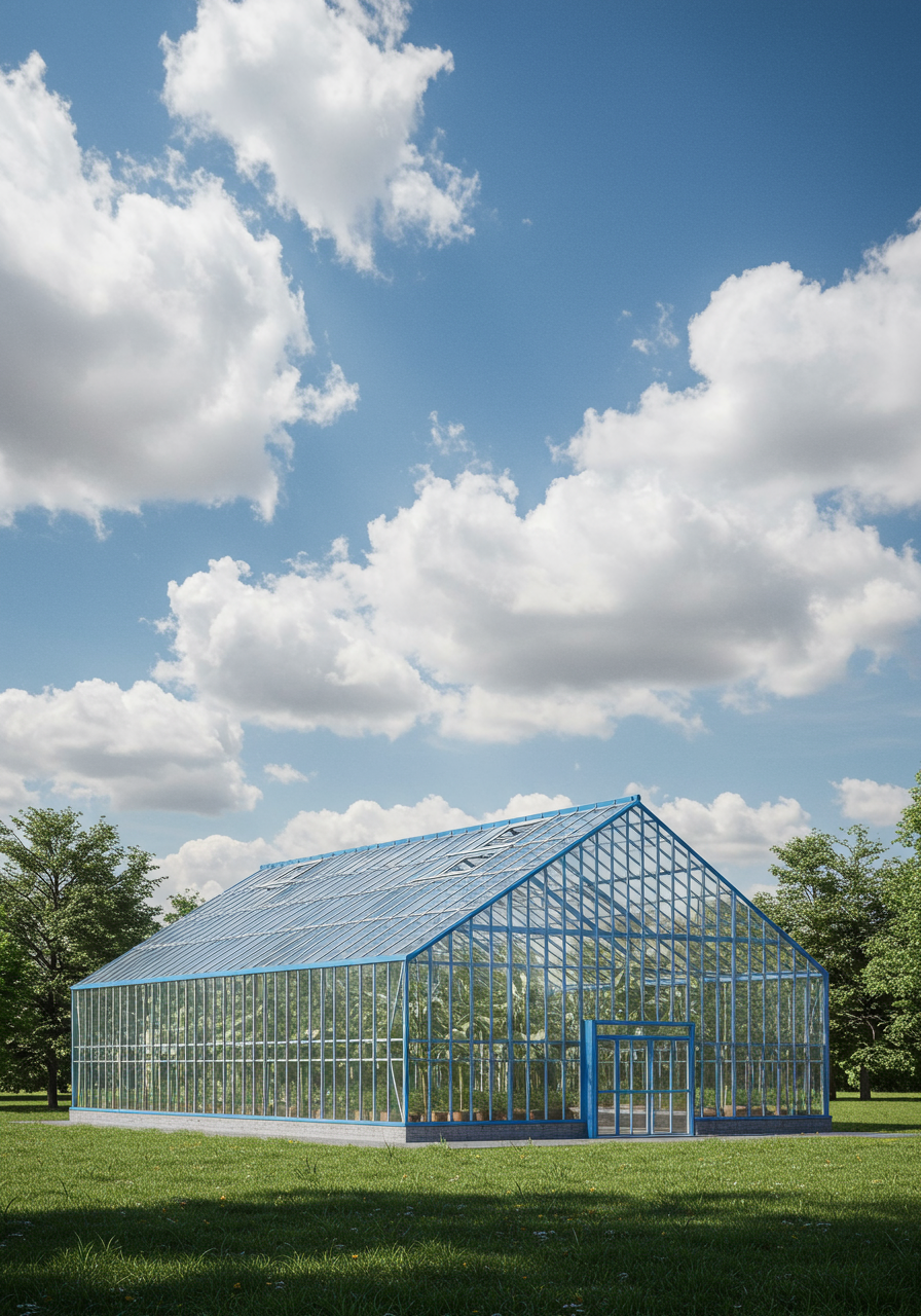 Automated glass panels in the roof open and close to regulate the temperature inside the greenhouse and core home and protect against common garden pests, heavy wind, and snow. "The glass is UV-protected, so you don’t have to worry about burning," Roja says. 