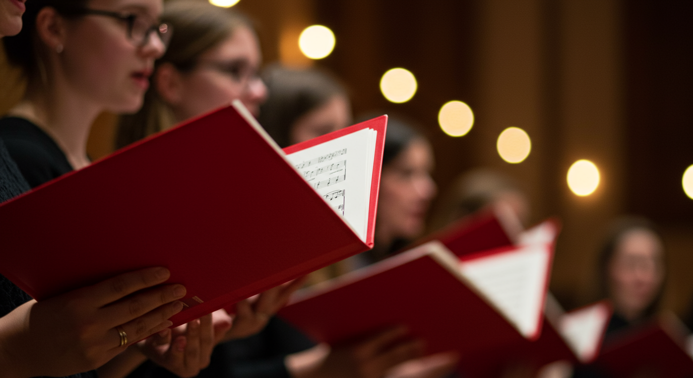 Christmas music score