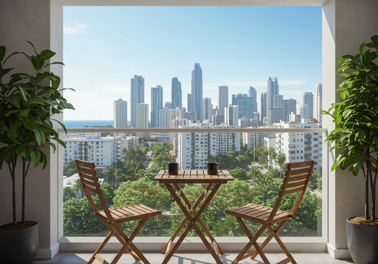 view of honolulu city and pacific ocean