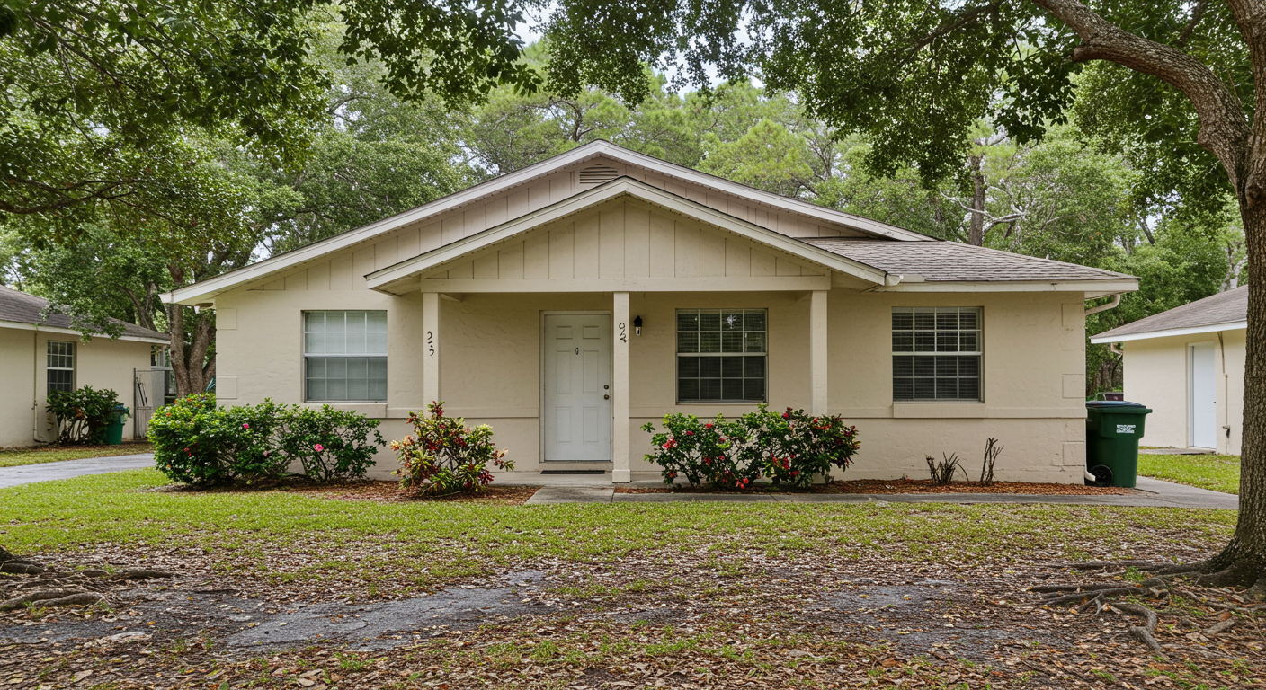 In original condition, allows for multiple options to renovating. Keep original or completely tear down?