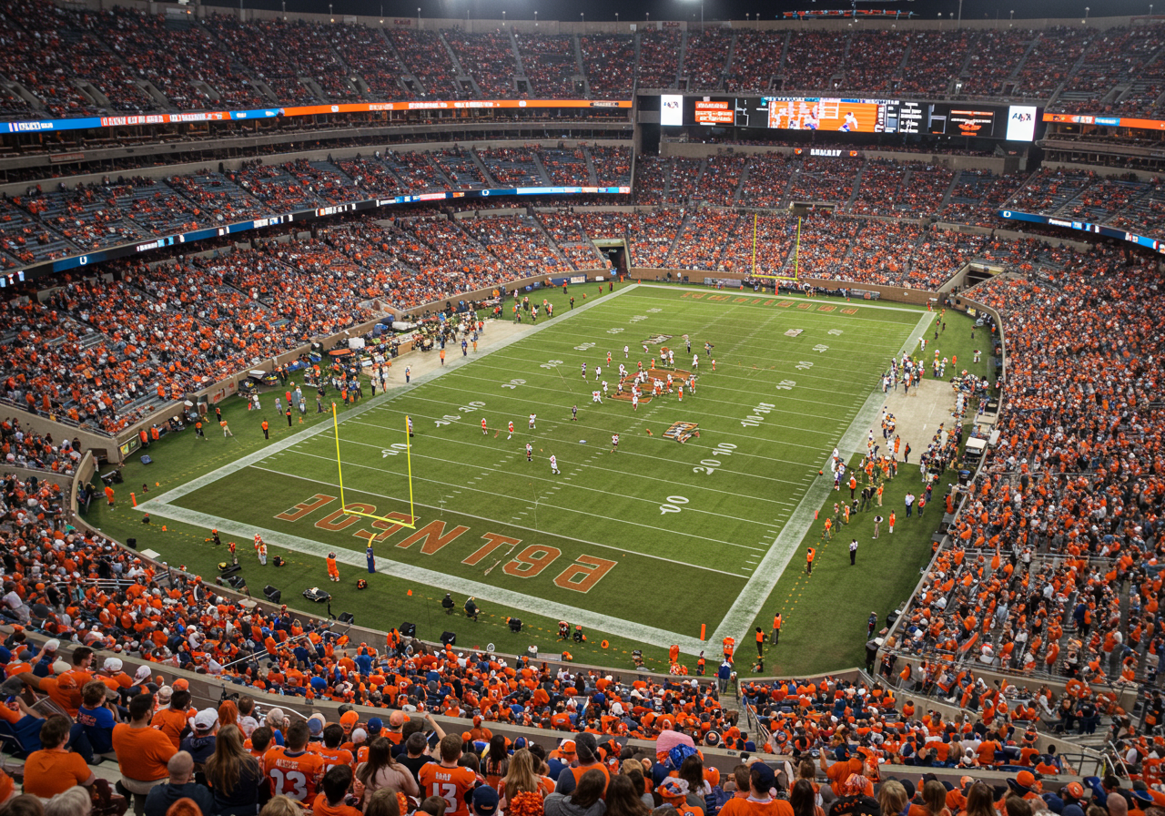 Sloan's Lake: Denver Broncos Mile High Stadium