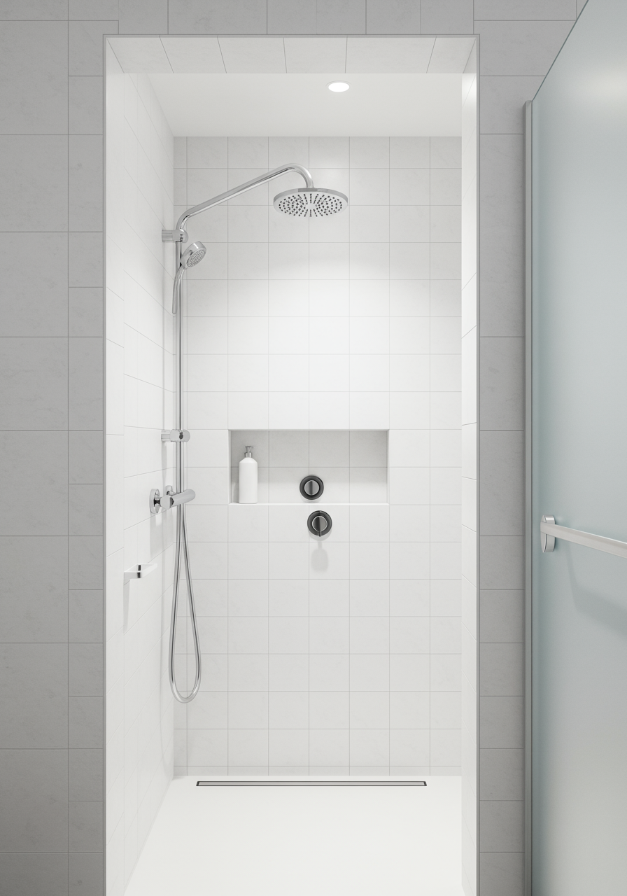 Bathroom remodel by Verso Homes