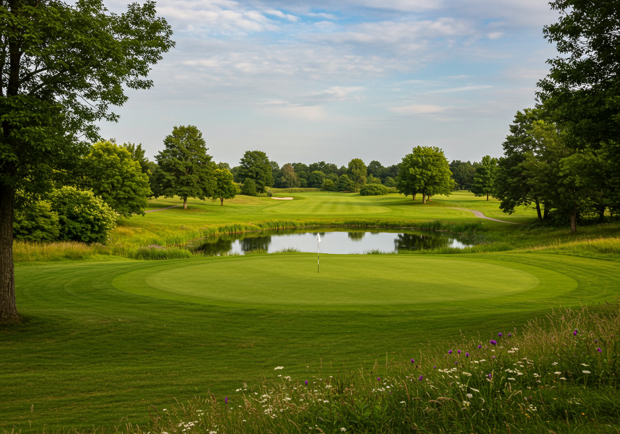 designed golf course at The Bridges